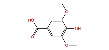 4-Hydroxy-3,5 dimethoxybenzoic acid